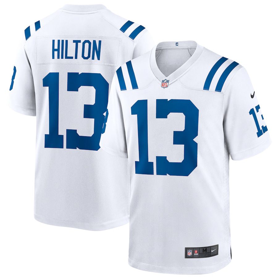 Men Indianapolis Colts #13 T.Y. Hilton Nike White Game Player NFL Jersey->indianapolis colts->NFL Jersey